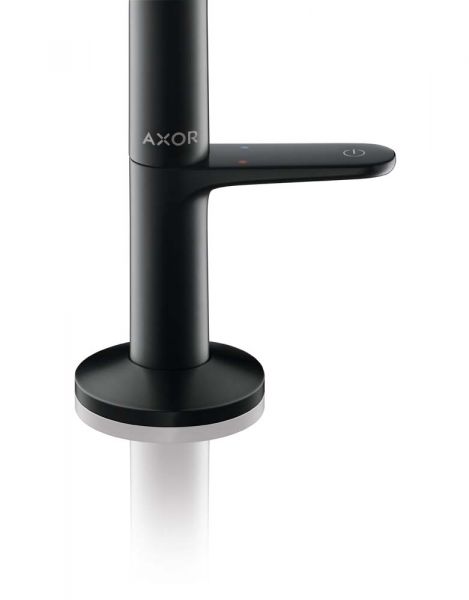 Axor One Waschtischarmatur Select 170 mit Push-Open Ablaufgarnitur