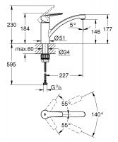 Vorschau: Grohe Einhand-Spültischbatterie, chrom 30530002_10