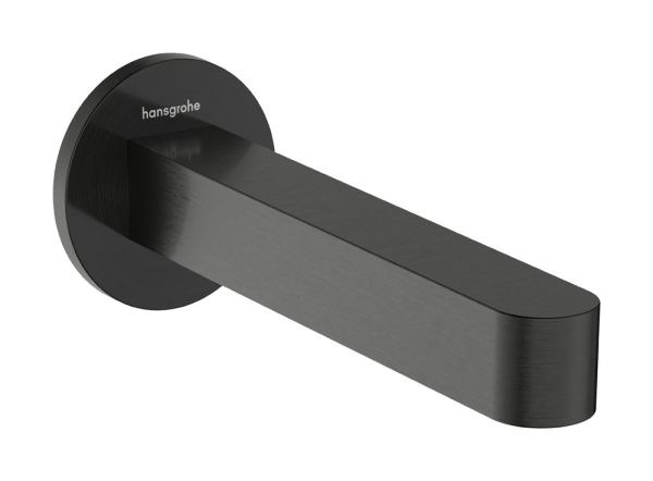 hansgrohe Finoris Wanneneinlauf, brushed black chrome 76410340