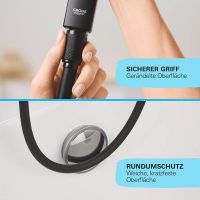 Vorschau: Grohe VitalioFlex Trend Brauseschlauch 1,5m, schwarz matt