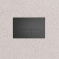 Duravit DuraSystem Betätigungsplatte mechanisch schwarz matt WD5009011000