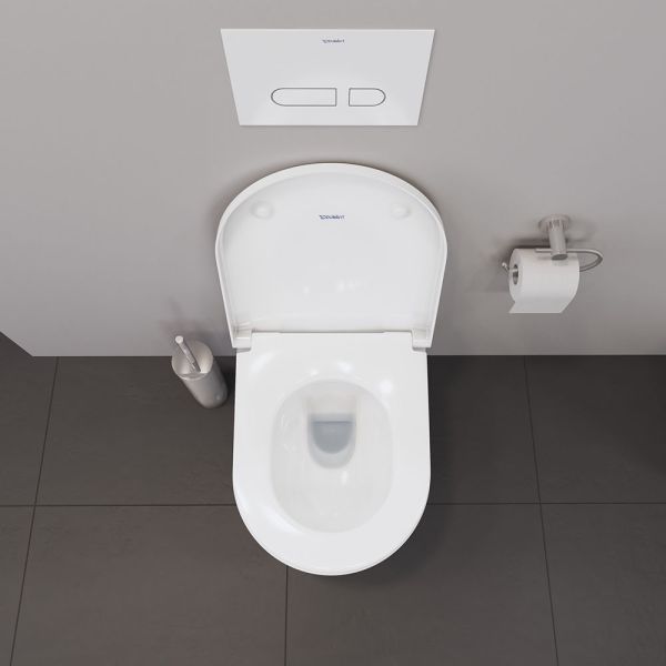 Duravit D-Neo Wand-WC 54x37cm, Tiefspüler, rimless, weiß