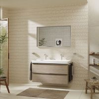 Vorschau: hansgrohe Xelu Q Waschtischunterschrank 118x47,5cm, 2 Schubkästen