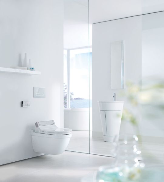 Duravit DuraSystem berührungslose elektronische Betätigungsplatte aus Glas für WC A2