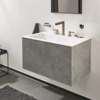 Vorschau: hansgrohe Finoris 3-Loch Waschtischarmatur 160, brushed bronze