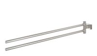 Vorschau: Grohe Essentials Cube Handtuchhalter 2-armig, 44cm, schwenkbar
