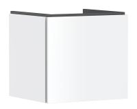 hansgrohe Xilesa E Unterschrank 53x47cm für Waschtisch mit 1 Schubkasten, weiß matt 54251700