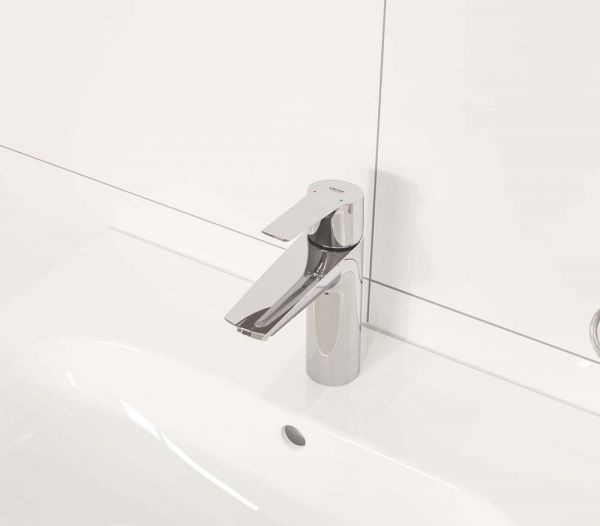 Grohe Start Einhand-Waschtischbatterie mit Push open Ablaufgarnitur, M-Size, chrom 24204002