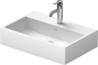 Duravit Vero Air Waschtisch 60x40cm, mit 1 Hahnloch, ohne Überlauf, geschliffen, weiß 2368600071