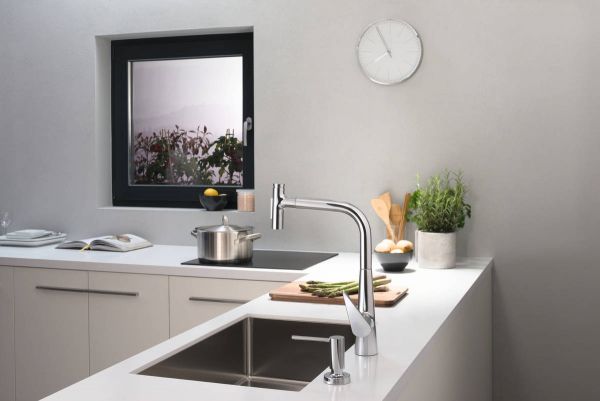 Hansgrohe Talis Select M51 Einhebel-Küchenmischer 300 mit Ausziehbrause und sBox
