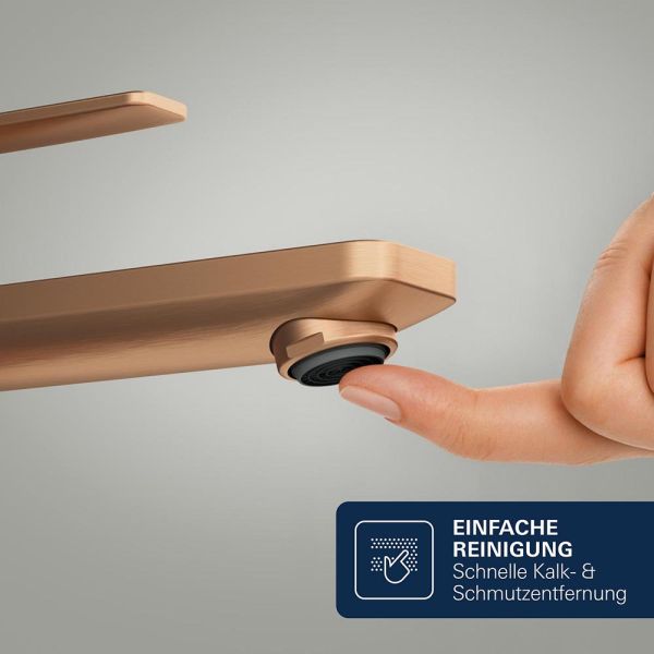 Grohe Lineare Einhebelmischer XS-Size mit SpeedClean Mousseur