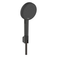 hansgrohe Raindance Alive Select S Brauseset 125 3jet, Isiflex Brauseschlauch 160cm, brushed black chrome 24612340