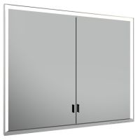Keuco Royal Lumos Spiegelschrank für Wandeinbau, 2 lange Türen, 90x73,5cm 14313172301