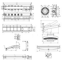 Vorschau: hansgrohe RainSelect/Rainfinity Duschsystem Unterputz Komplettset, weiß matt