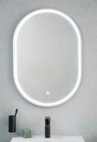 Vorschau: Laufen Base 2.0 Spiegel oval 60x85cm mit umlaufender LED-Beleuchtung