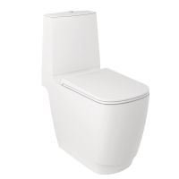 Kludi RESA S Spiralflush-Stand-WC 68cm für Spülkasten, Abgang senkrecht, weiß matt 27WCB0253