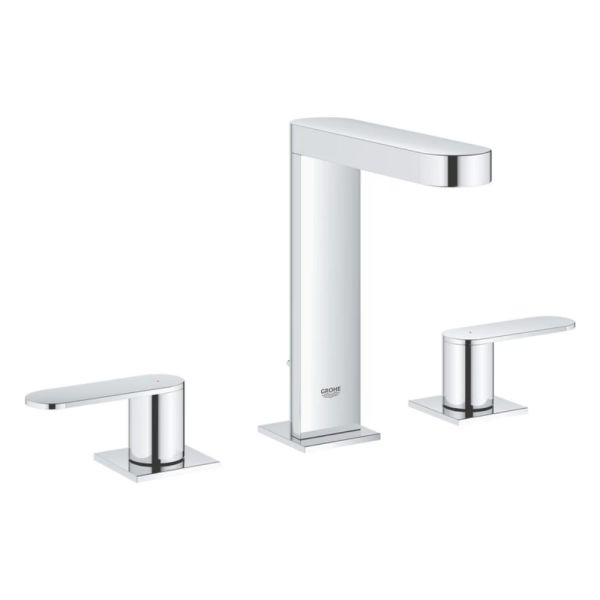 Grohe Plus 3-Loch-Waschtischarmatur mit Ablaufgarnitur, chrom 20301004