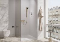 Vorschau: Hansgrohe Tecturis E Einhebel-Duscharmatur Aufputz, brushed bronze