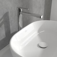 Vorschau: Villeroy&Boch Architectura Einhebel-Waschtischarmatur erhöht für Waschschüsseln, chrom
