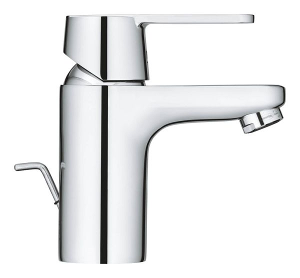 Grohe Get Einhand-Waschtischbatterie S-Size Mittelstellung kalt mit Ablaufgarnitur, chrom