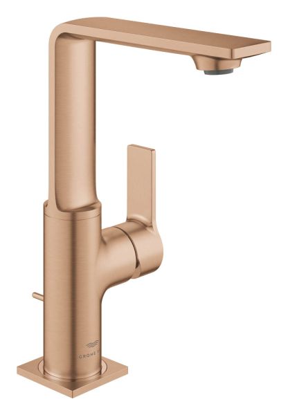 Grohe Allure Waschtischarmatur L-Size mit Ablaufgarnitur, warm sunset gebürstet 32146DL1