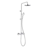 Kludi Logo Thermostat-Dual-Shower System, chrom 6809405-00