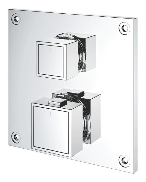 Grohe Allure Gravity Thermostat-Brausebatterie, 2-Wege-Umstellung, ohne Platte