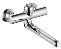 Kludi Provita Wand-Einhandmischer ohne Hebel, Ausladung 325mm, chrom 335370500