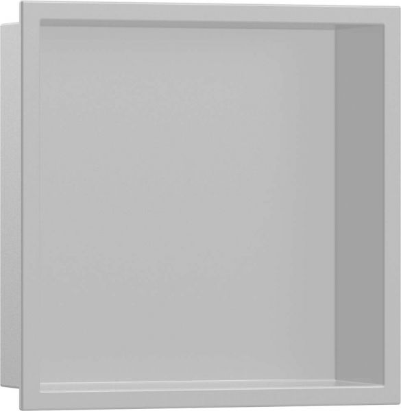 Hansgrohe XtraStoris Original Wandnische mit Rahmen 300/300/100, edelstahl optic