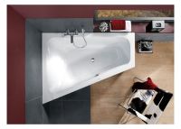 Vorschau: Villeroy&Boch Loop&Friends Eck Badewanne, Ausführung links 175x135cm, weiß