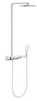 Vorschau: Grohe Rainshower System SmartControl 360 Mono Duschsystem, chrom/moon white