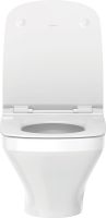 Vorschau: Duravit DuraStyle WC Set mit WC-Sitz spülrandlos 45510900A1