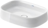 Vorschau: Duravit Zencha Aufsatzbecken 55x39cm weiss 2373550079