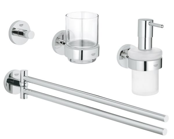 Grohe Essentials Bad-Set 4 in 1, chrom