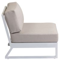 Vorschau: KETTLER OCEAN SKID PLATFORM Mittelteil Sunbrella®, weiß matt linen chalk 0105939-5220