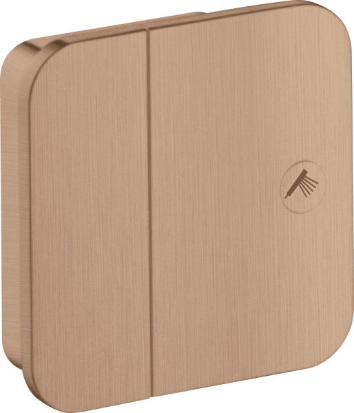 Axor One Abstellventil Unterputz brushed red gold 45771310