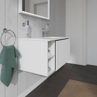 Vorschau: Duravit L-Cube Waschtischunterschrank 82x48cm 1 Schublade und 2 Fächer links für ME by Starck 234683