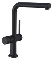 Hansgrohe Talis M54 Spültischmischer 270 1jet mit Geräteabsperrventil, schwarz matt 72827670