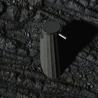 Vorschau: Cosmic Avenir Seifenspender geriffelt, schwarz natur WJC216A0004080