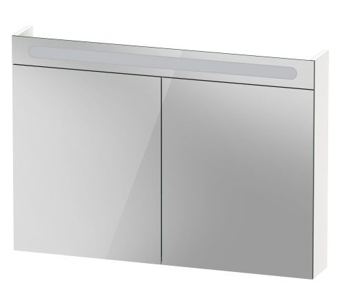 Duravit No.1 Badmöbel-Set 100cm mit Waschtisch, Spiegelschrank, 1 Auszug und Innenschublade