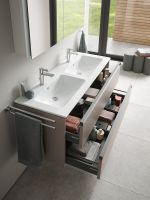 Vorschau: Duravit D-Neo Einhebel-Waschtischmischer M Fresh-Start mit Zugstangen-Ablaufgarnitur, chrom DE1021001010