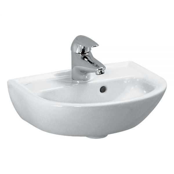 Laufen Pro B Handwaschbecken mit 1 Hahnloch, 40x32cm, weiß