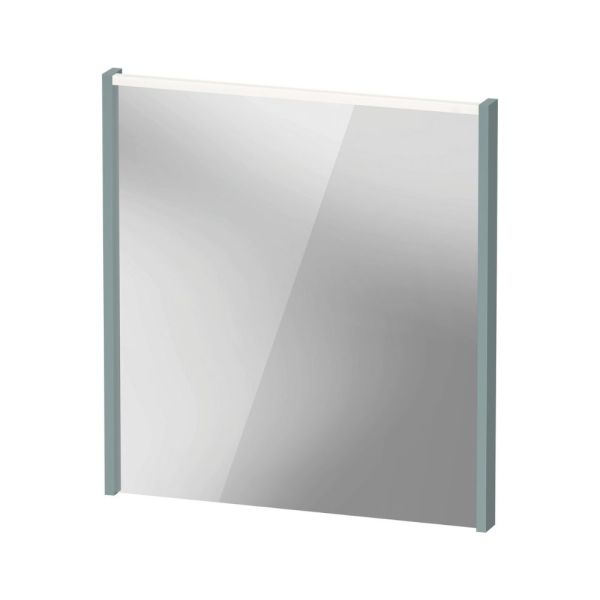 Duravit D-Code 2.0 Spiegel LED-Spiegel 65x70cm, fjordgrün matt DC70760HGHG0000