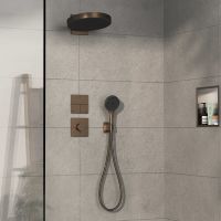 Vorschau: Hansgrohe ShowerSelect Comfort E Thermostat Unterputz, 1 Verbraucher, brushed bronze