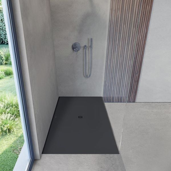 Duravit Sustano schneidbare Duschwanne 170x90cm rechteckig, Mittelablauf
