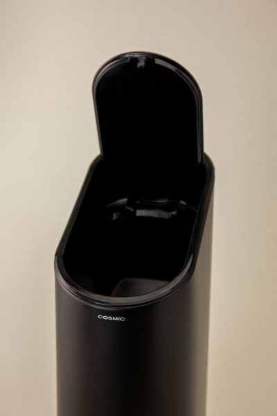 Cosmic Flat Abfallbehälter 2,5l, schwarz matt