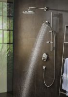 Vorschau: Hansgrohe Raindance Select S 120 3jet PowderRain mit Unica'S Puro Brausestange 0,65m, chrom