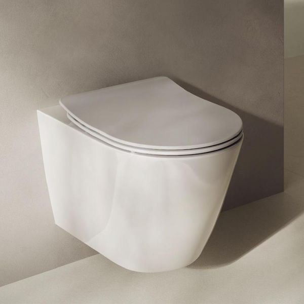 Kludi RESA R WC-Sitz Slim mit QuickRelease und soft-close, weiß