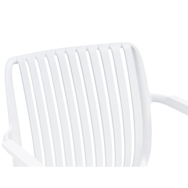 KETTLER LAGO Lounge Sessel mit Armlehne, weiß 0302908-5000