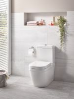 Vorschau: Grohe Euro Ceramic Stand-WC-Kombination-SET, spülrandlos, Abgang waagerecht 39462000